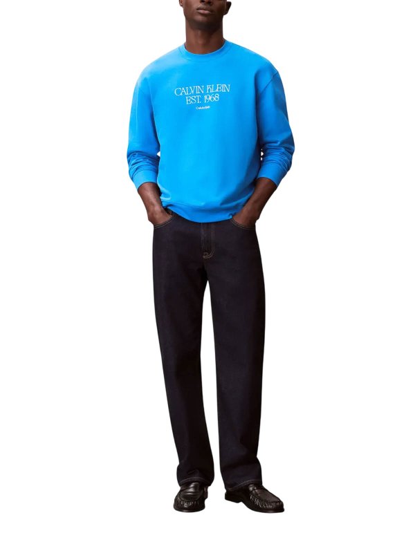 Sudadera - Azul shop online: CALVIN KLEIN