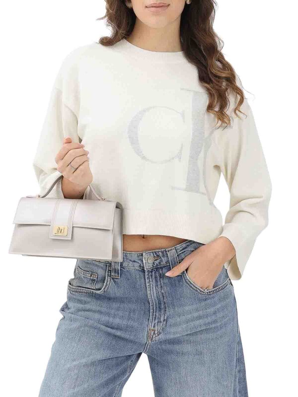 The Best Shops CALVIN KLEIN: casual trousers - White Shirt