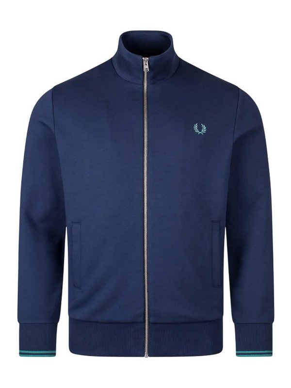 FRED PERRY: Sweatshirts und Pullover - Sweatshirt - Blau