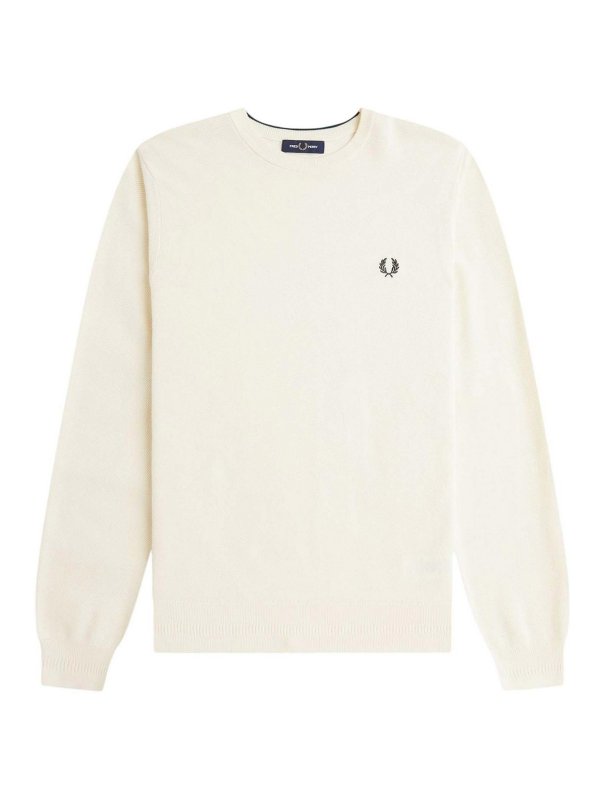 FRED PERRY: Poloshirts - Poloshirt - Creme