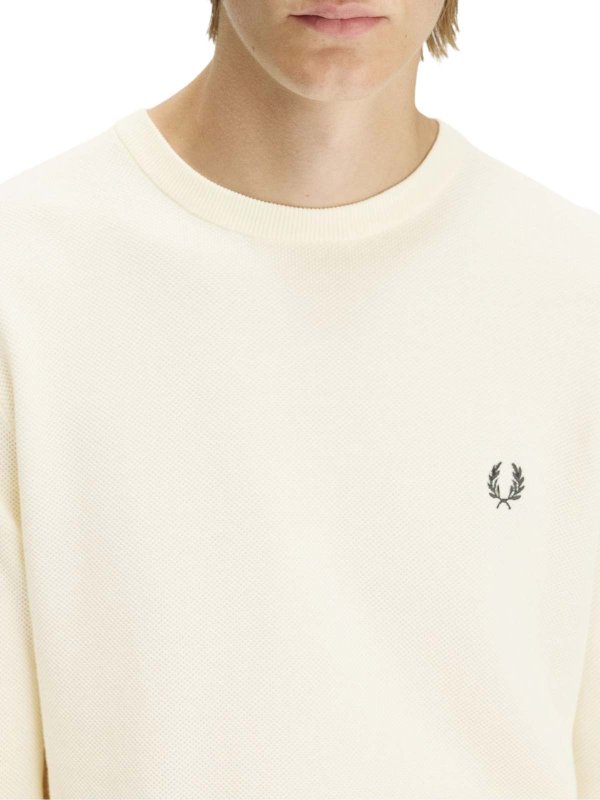 Poloshirt - Creme shop online: FRED PERRY