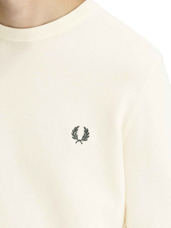 The Best Shops FRED PERRY: Poloshirt - Creme