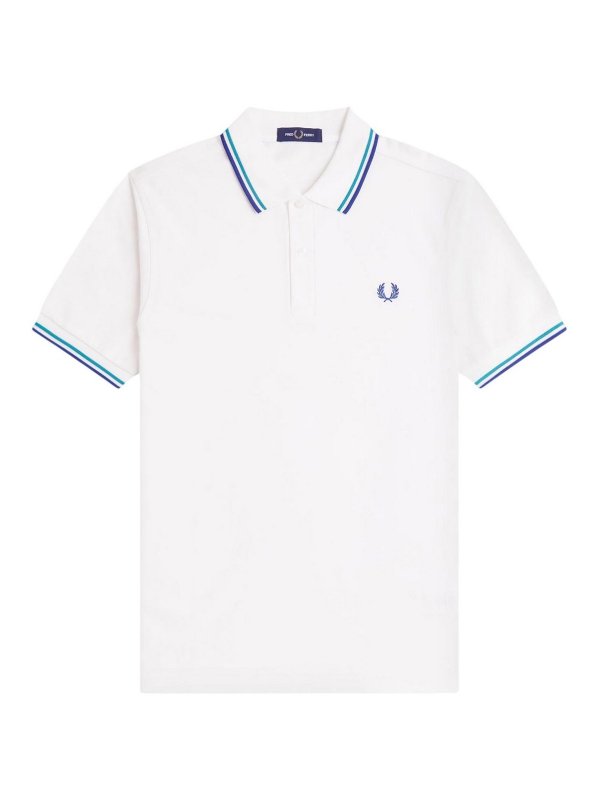 FRED PERRY: Poloshirts - Poloshirt - Weiß