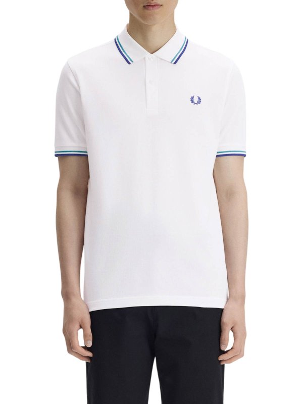 The Best Shops FRED PERRY: Poloshirts - Poloshirt - Weiß