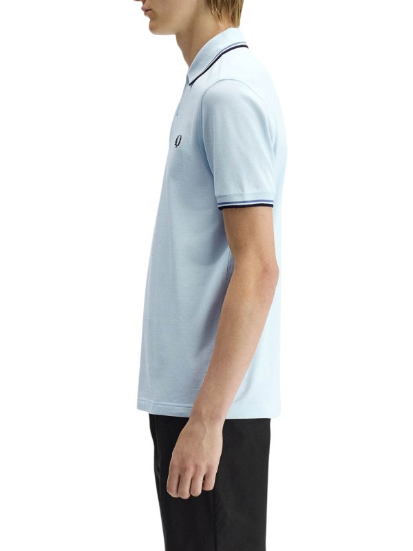 The Best Shops FRED PERRY: Poloshirt - Hellblau