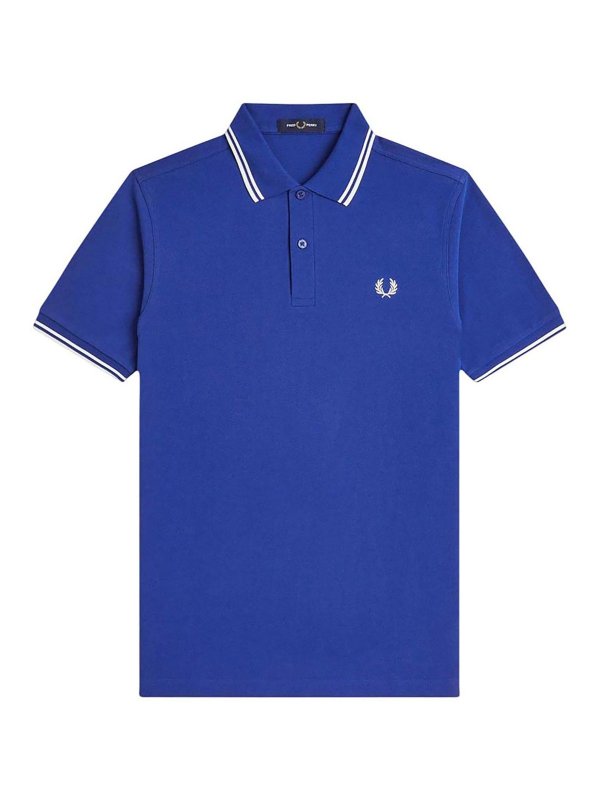 FRED PERRY: Polos - Polo - Azul