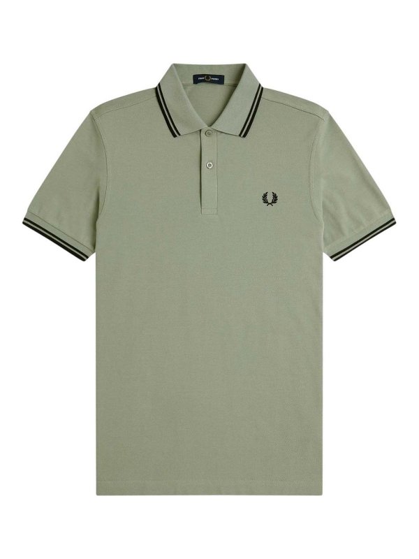 FRED PERRY: Poloshirts - Poloshirt - Grün