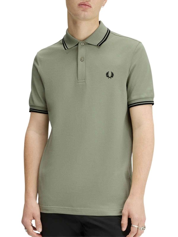 The Best Shops FRED PERRY: Poloshirt - Grün