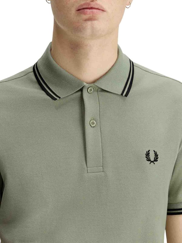 Poloshirts shop online Poloshirt - Grün