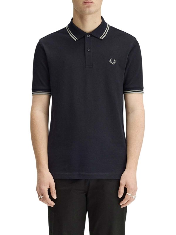 Poloshirt - Blau shop online: FRED PERRY