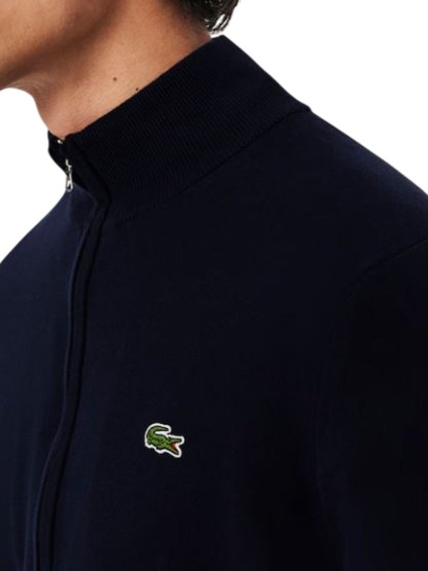 The Best Shops LACOSTE: Rundhalspullover - Blau