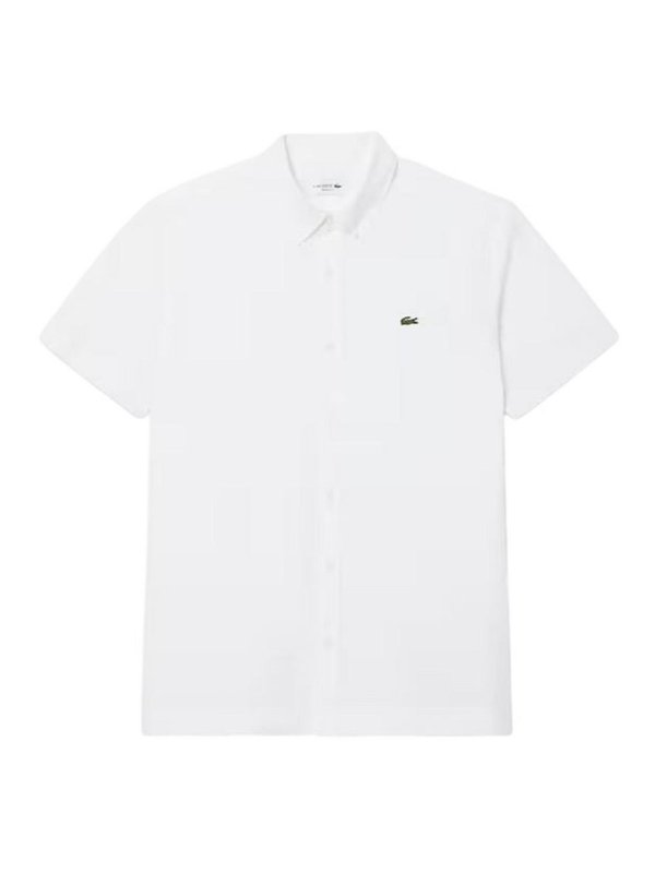 LACOSTE: shirts - White Shirt