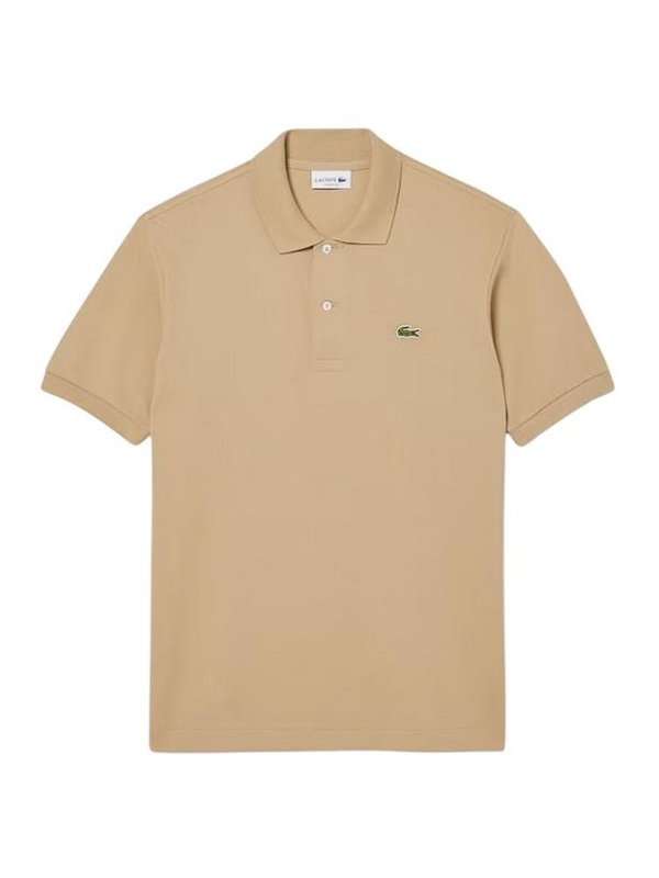 LACOSTE: Polos  - Polo - Beige
