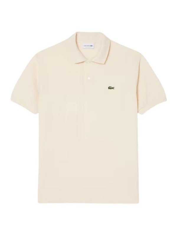LACOSTE: Poloshirts - Poloshirt - Creme