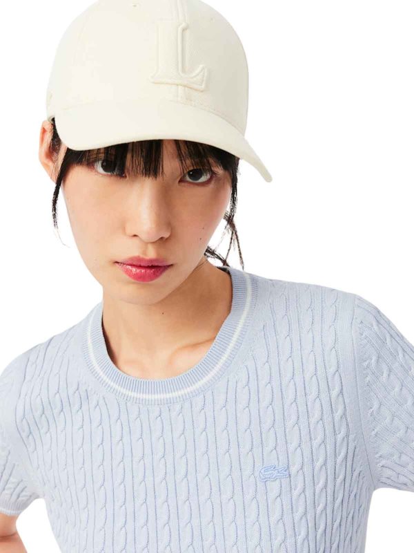 Maglie Azzurro shop online: LACOSTE
