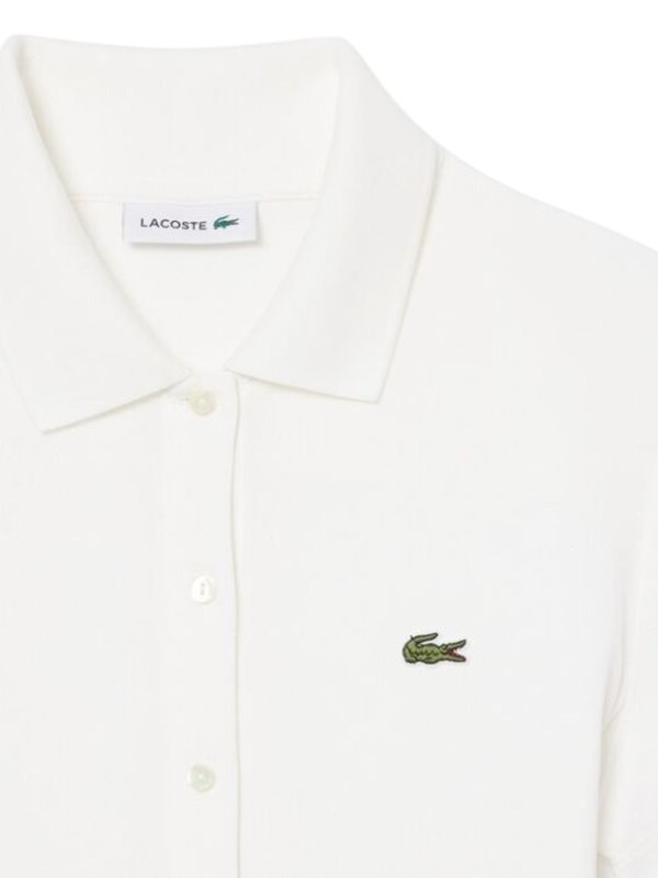 LACOSTE: ニーレングスドレス online - 膝丈ドレス - クリーム