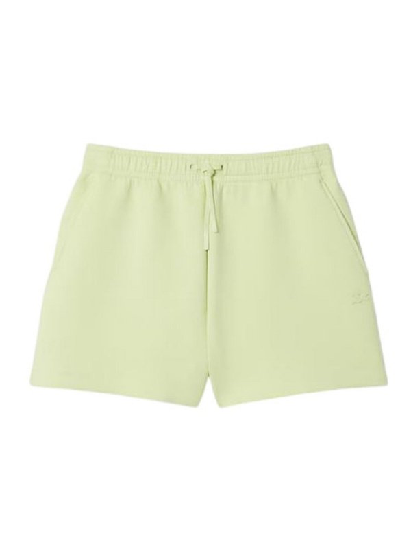 LACOSTE: pantaloni shorts - Pantaloncini Verde
