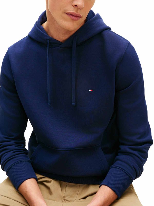 The Best Shops TOMMY HILFIGER: スウェット＆セーター - スウェットシャツ/セーター - ブルー