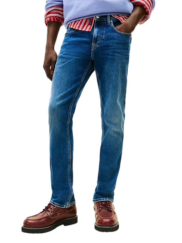 TOMMY HILFIGER: ストレートジーンズ online - ストレートジーンズ - ブルー
