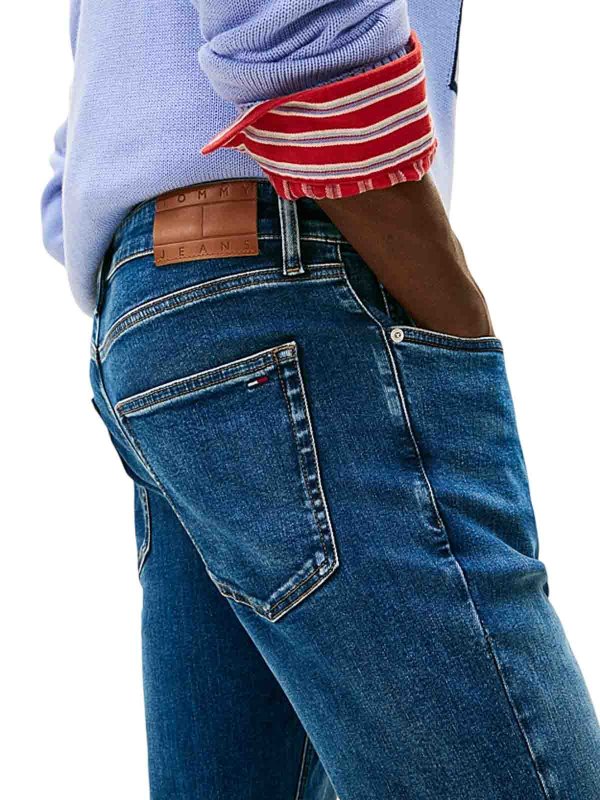 The Best Shops TOMMY HILFIGER: ストレートジーンズ - ストレートジーンズ - ブルー