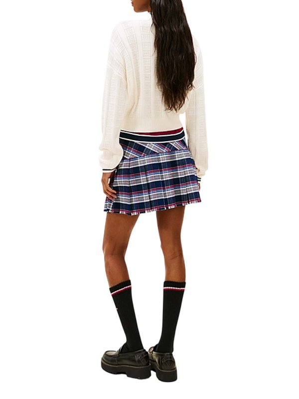 TOMMY HILFIGER buy online Rundhalspullover - Weiß