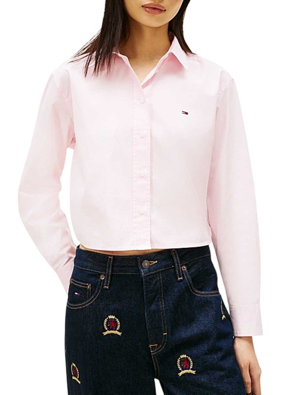TOMMY HILFIGER: シャツ online - シャツ - ヌードカラー