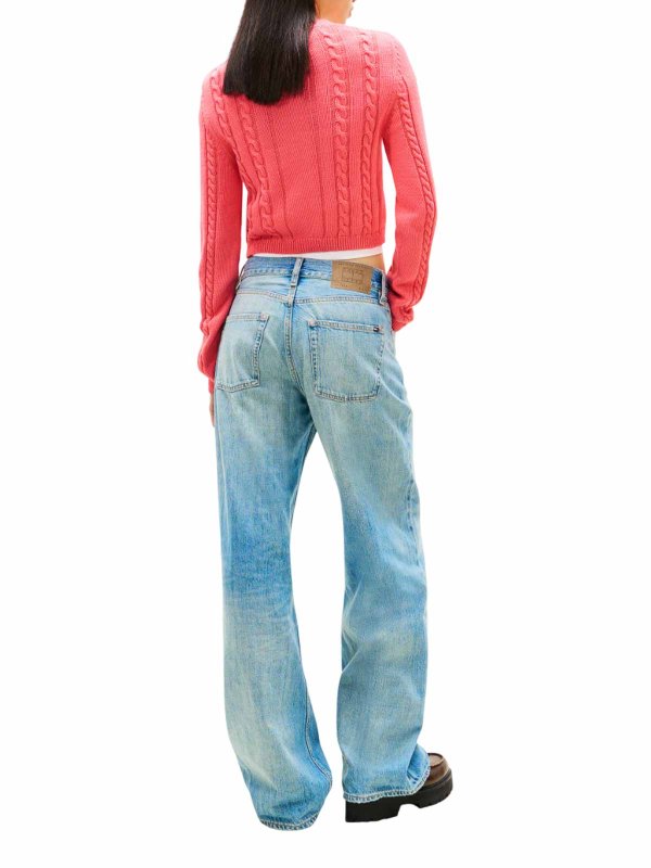 TOMMY HILFIGER buy online クルーネック - 赤