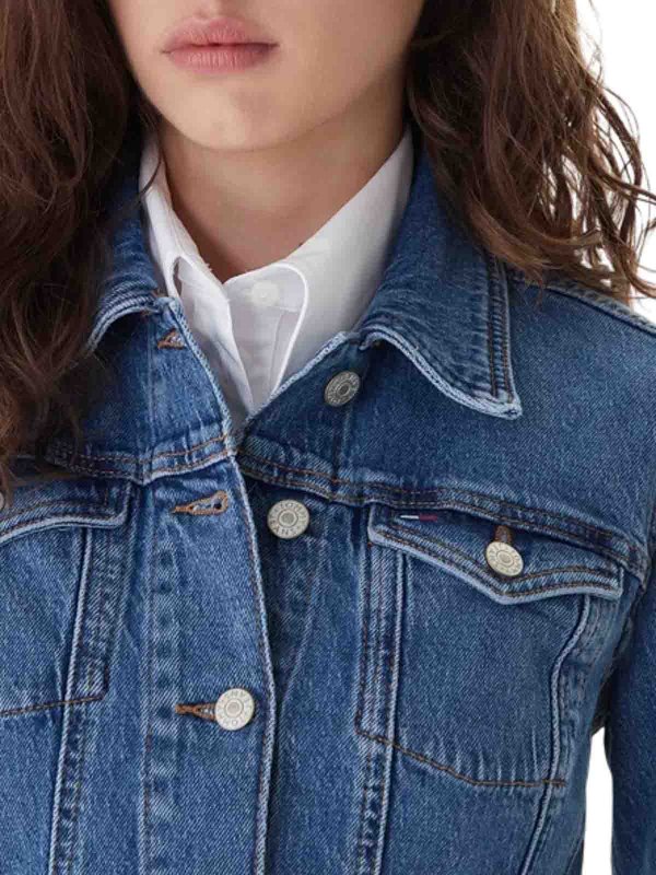 The Best Shops TOMMY HILFIGER: knee length coats - Blue jackets