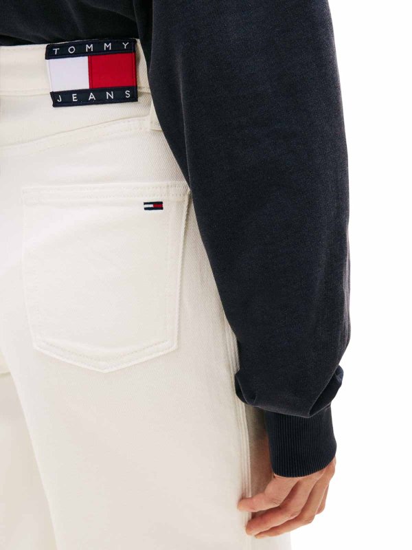The Best Shops TOMMY HILFIGER: ストレートジーンズ - ストレートジーンズ - 白