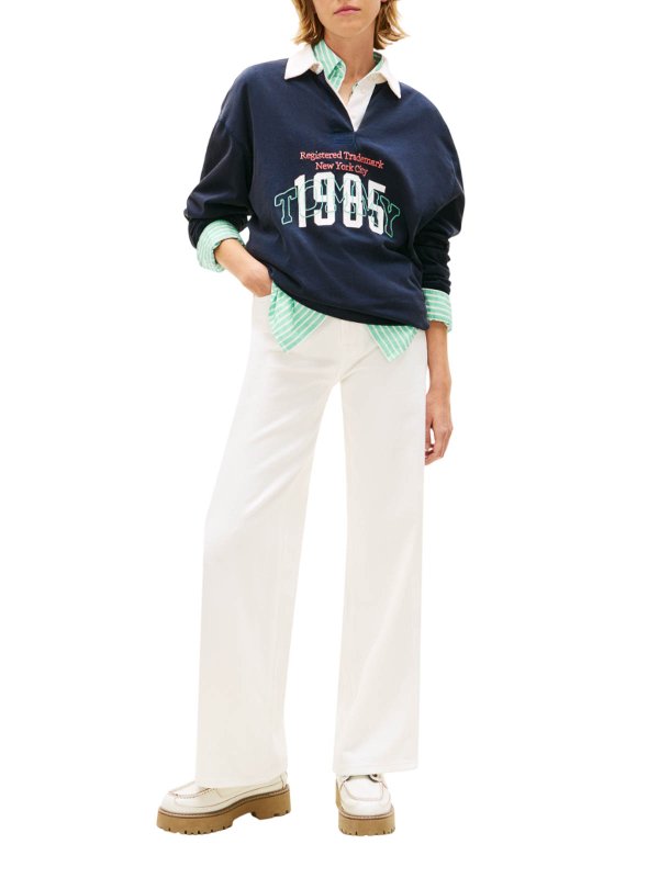 ストレートジーンズ - 白 shop online: TOMMY HILFIGER