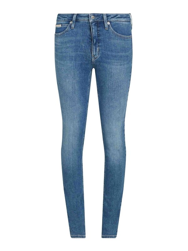 CALVIN KLEIN: Jeans pitillos - Vaqueros Pitillos - Azul