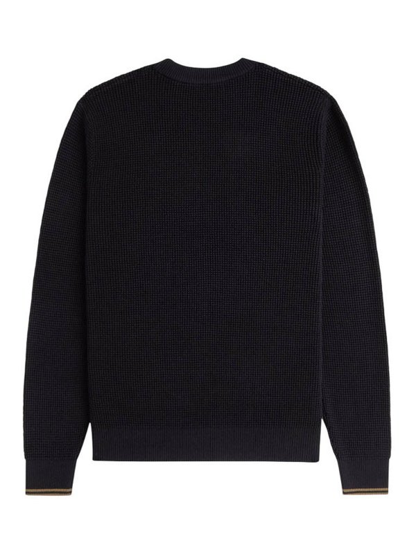 FRED PERRY: crew necks online - Black Shirt