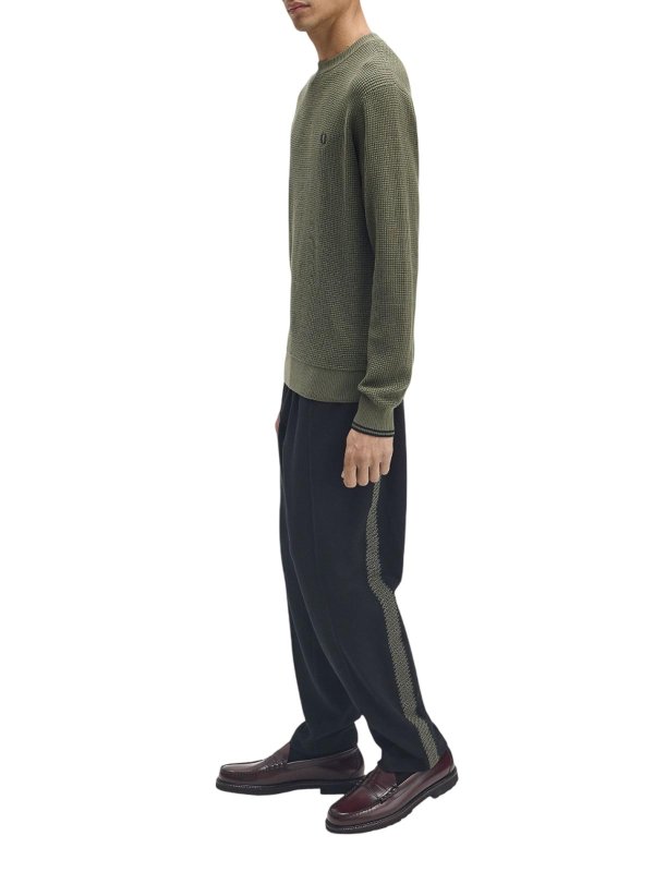 The Best Shops FRED PERRY: maglia collo rotondo - Maglie Verde