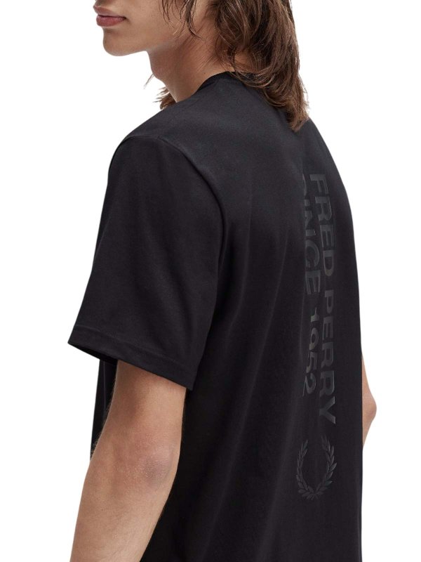 T-Shirt E Polo Nero shop online: FRED PERRY