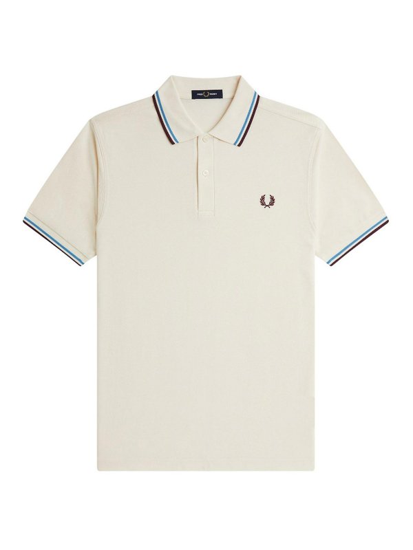 FRED PERRY: Polos - Polo - Crema