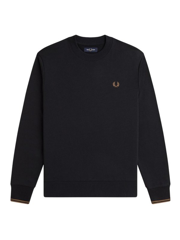 FRED PERRY: Felpe e maglie - Maglie Nero
