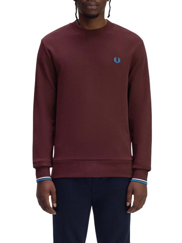The Best Shops FRED PERRY: Sudaderas y suéteres - Sudadera - Rojo Oscuro