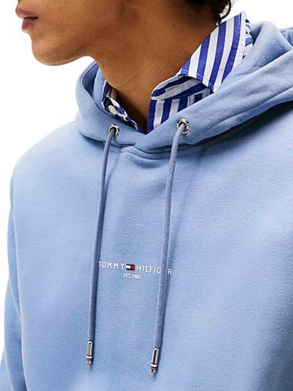The Best Shops TOMMY HILFIGER: スウェットシャツ/セーター - ブルー