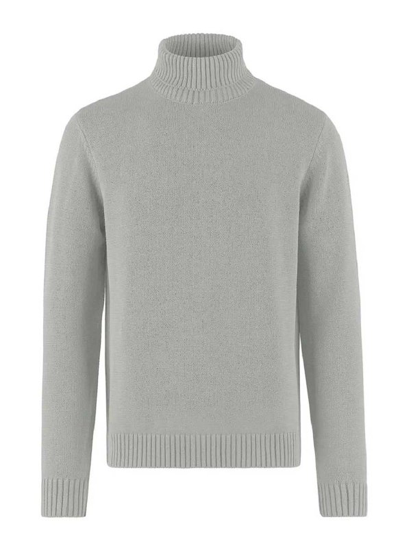 BOMBOOGIE: Turtlenecks & Polo necks - Gray Shirt