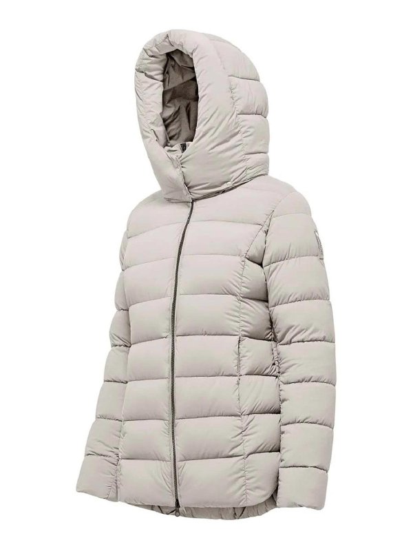 The Best Shops BOMBOOGIE: knee length coats - Gray jackets