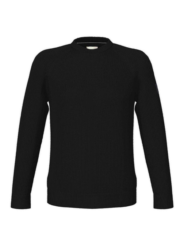 CALVIN KLEIN: maglia collo rotondo - Maglie Nero