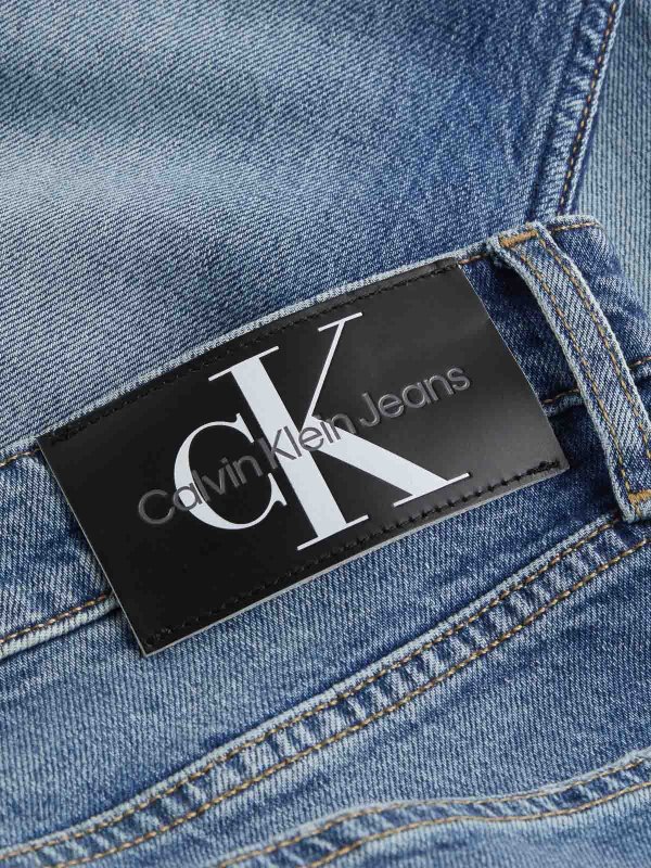 CALVIN KLEIN: straight leg jeans online - Jeans Blu