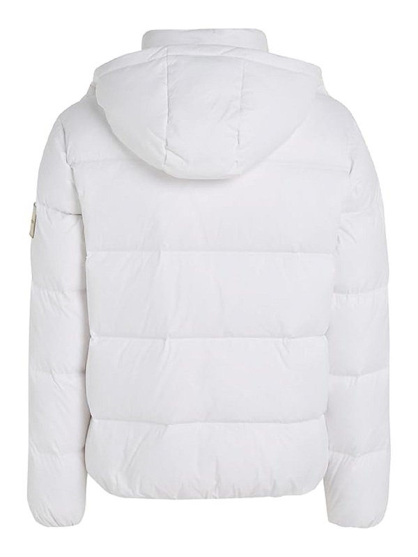 CALVIN KLEIN: padded coats online - White jackets