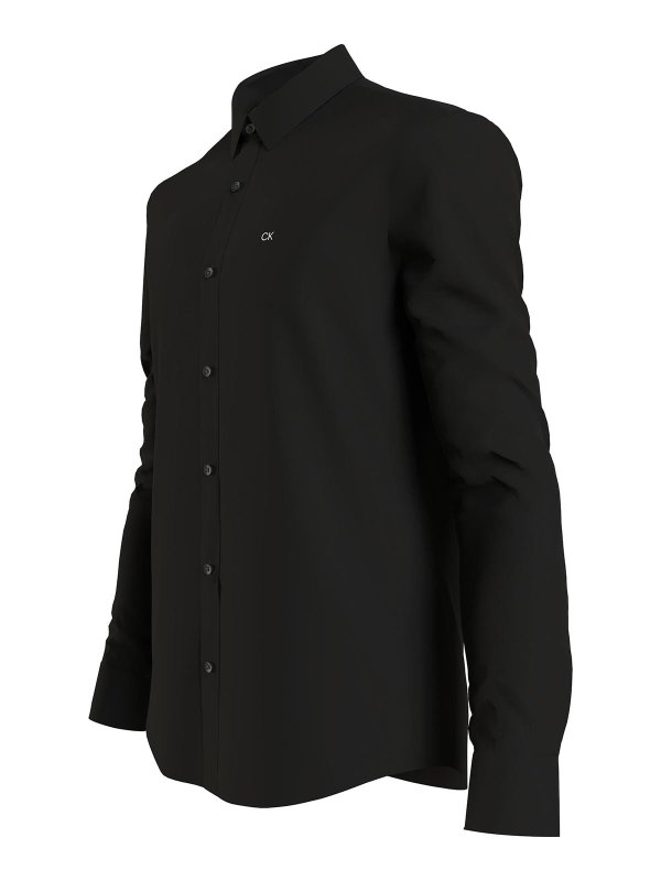 CALVIN KLEIN: シャツ online - シャツ - 黒