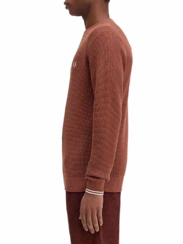 maglia collo rotondo shop online Maglie Marrone