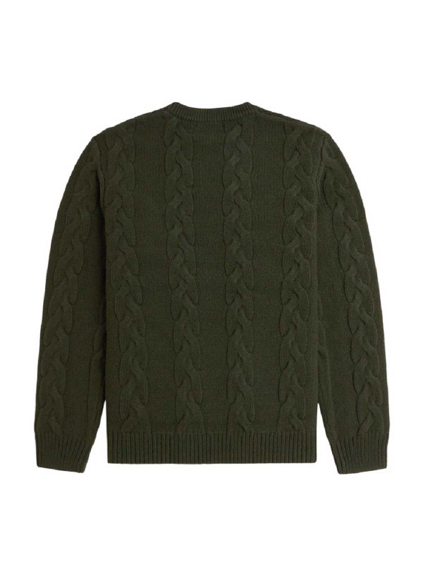 FRED PERRY: pantaloni casual online - Maglie Verde