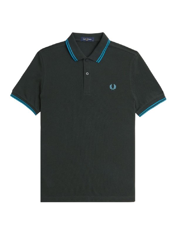 FRED PERRY: Poloshirts - Poloshirt - Grün