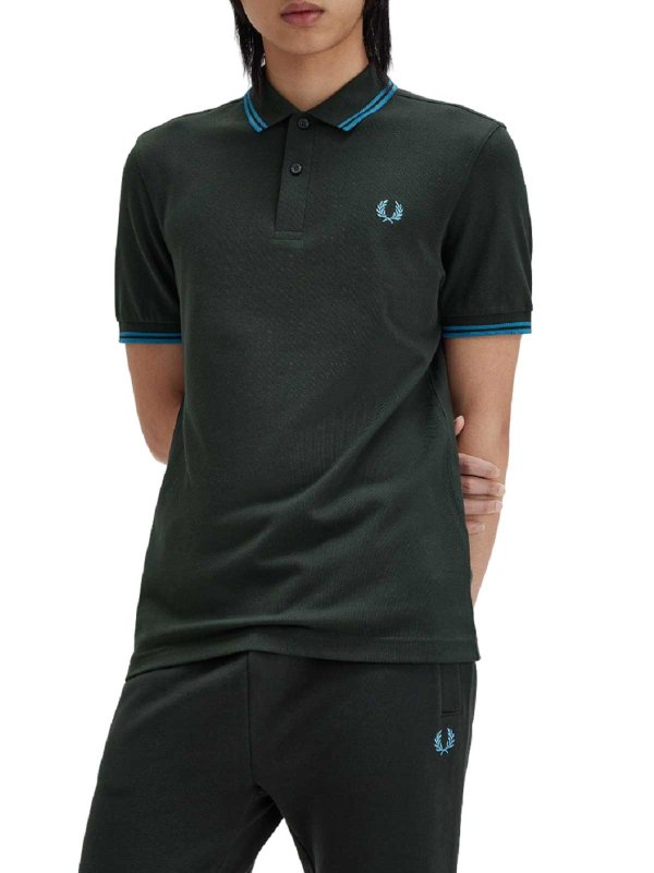 Poloshirt - Grün shop online: FRED PERRY