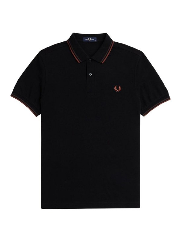 FRED PERRY: Polos - Polo - Negro