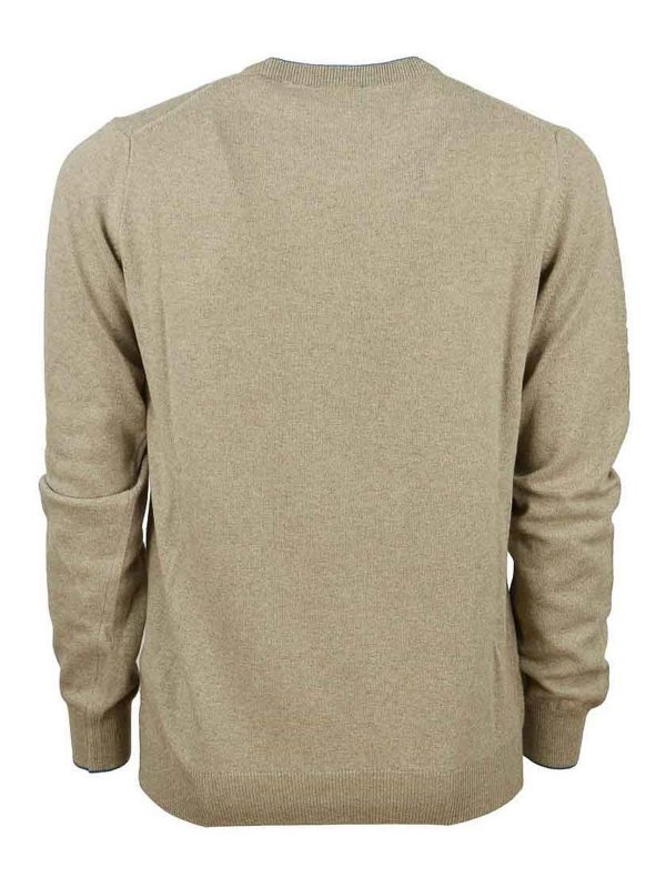HARMONT & BLAINE: crew necks online - Brown Shirt